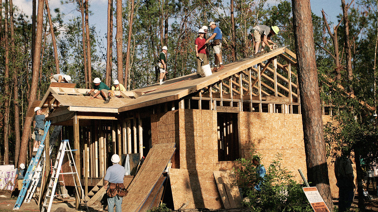Huntington has one of the most active Habitat for Humanity chapters in the country 