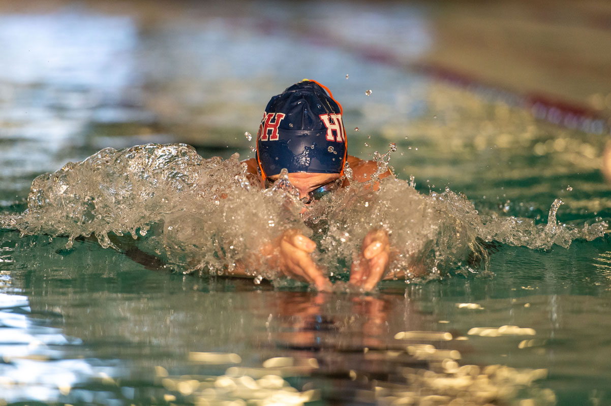 Kathryn Montefusco is looking to notch personal bests at the state championships in Ithaca. (Darin Reed photo)