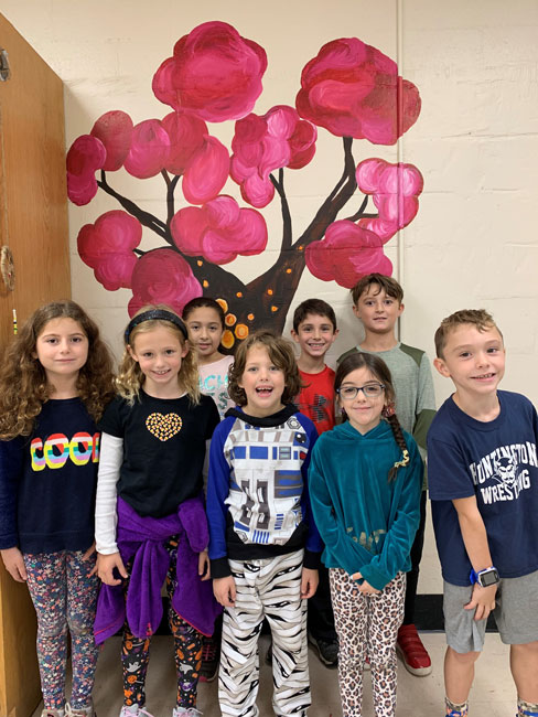 Flower Hill student council representatives are a hardworking group of youngsters.