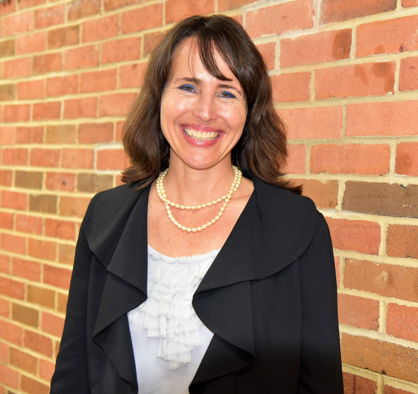  Flower Hill Principal Lucia Laguarda. 