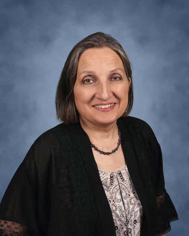 Teacher Kim Valerio is the Art Honor Society's faculty advisor.