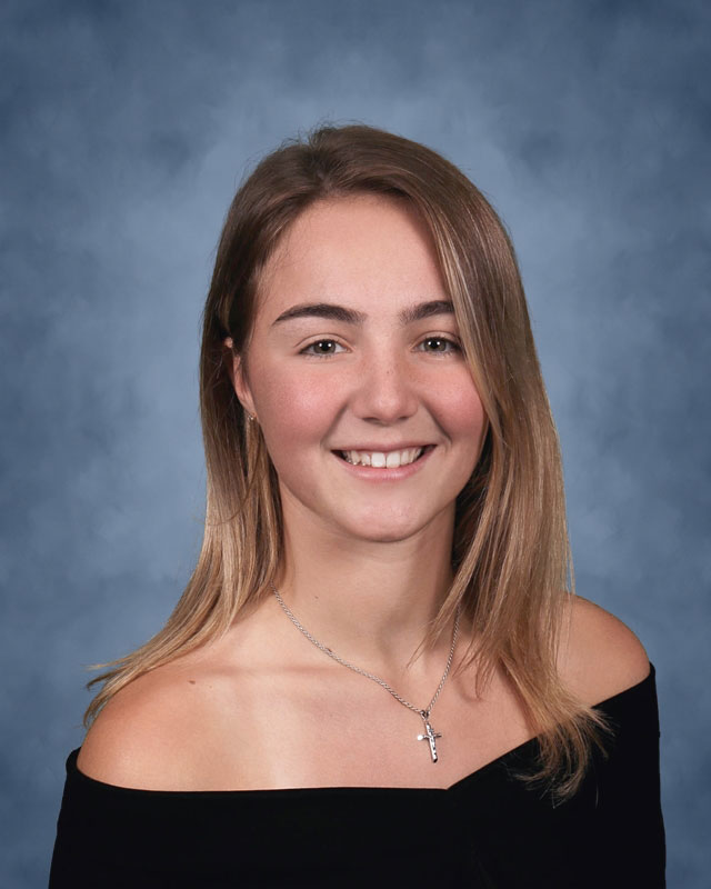  HHS Latin honor society president Isabella Toscano