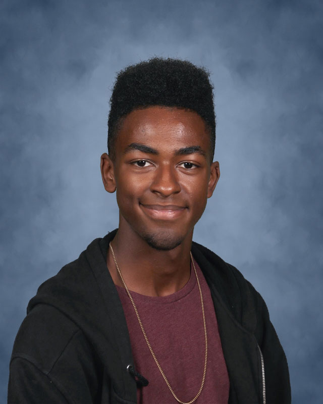 Huntington Environmental Club President Neil Jean-Baptiste.