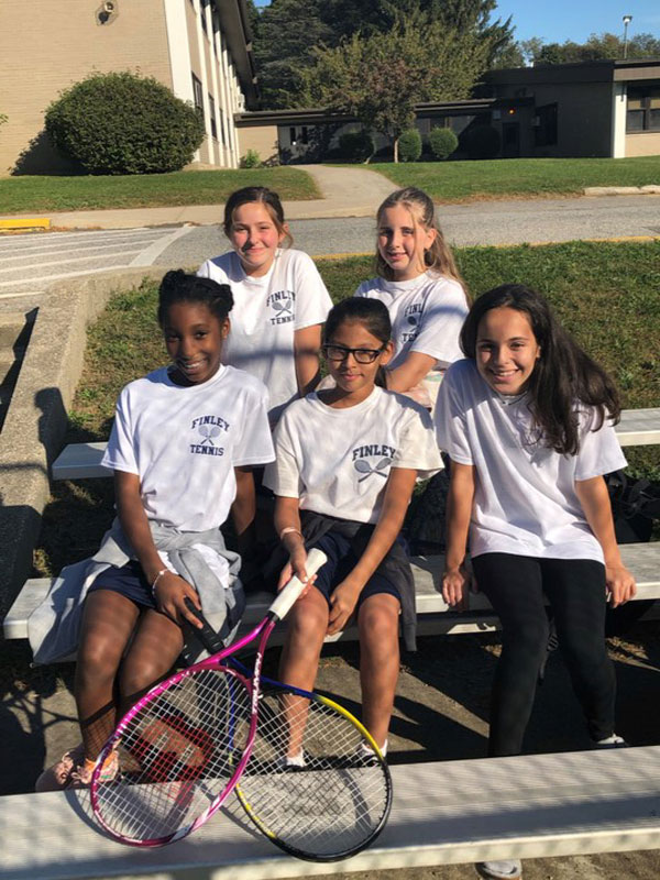 Finley has many sensational young tennis players.