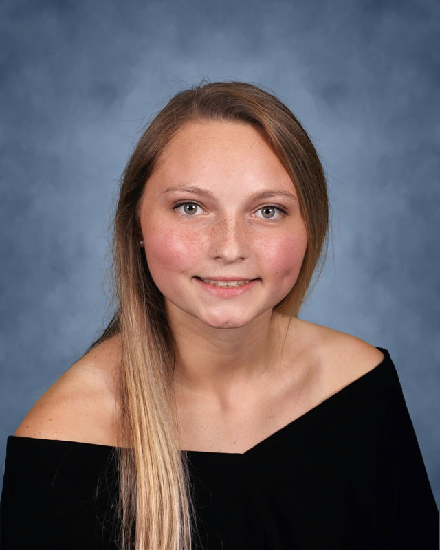 Huntington senior Caroline Hartough.