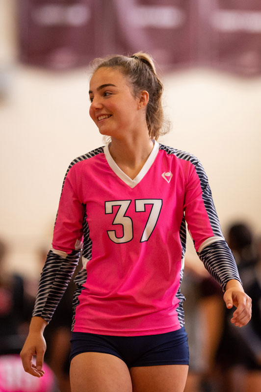 Senior Isabella Toscano is a New York State Scholar Athlete. (Darin Reed photo.)