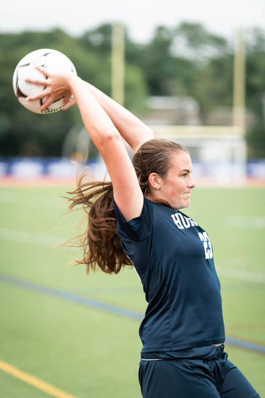 Emily Plachta was named All-Division as a sophomore. (Darin Reed photo)