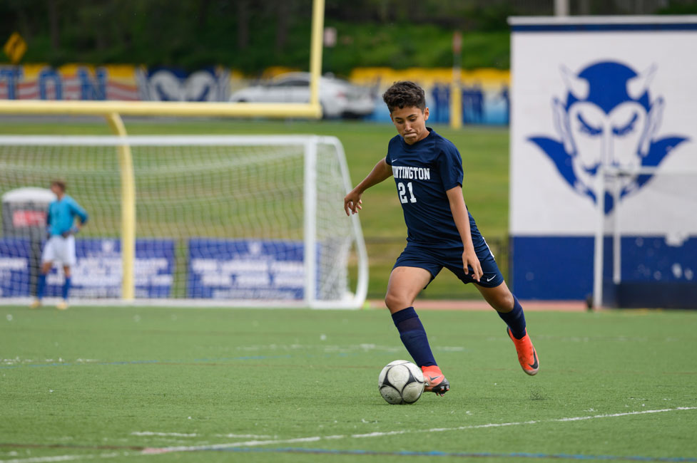 Sophomore Roberto Contreras is one of Huntington's talented midfielders.