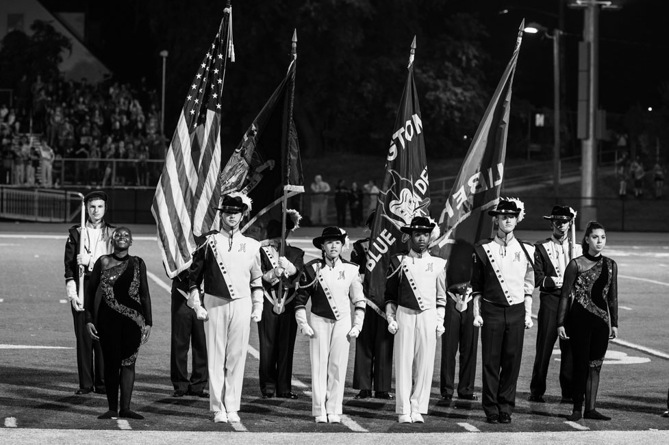 The Blue Devil marching band has won all three of its competitions this fall. (Darin Reed photo (2)