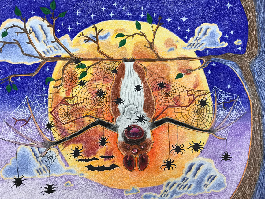 Vivienne LaVertu's artwork has been chosen for the exhibit.