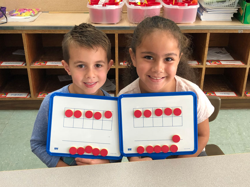 Washington School students enjoy showing off all they have learned 
