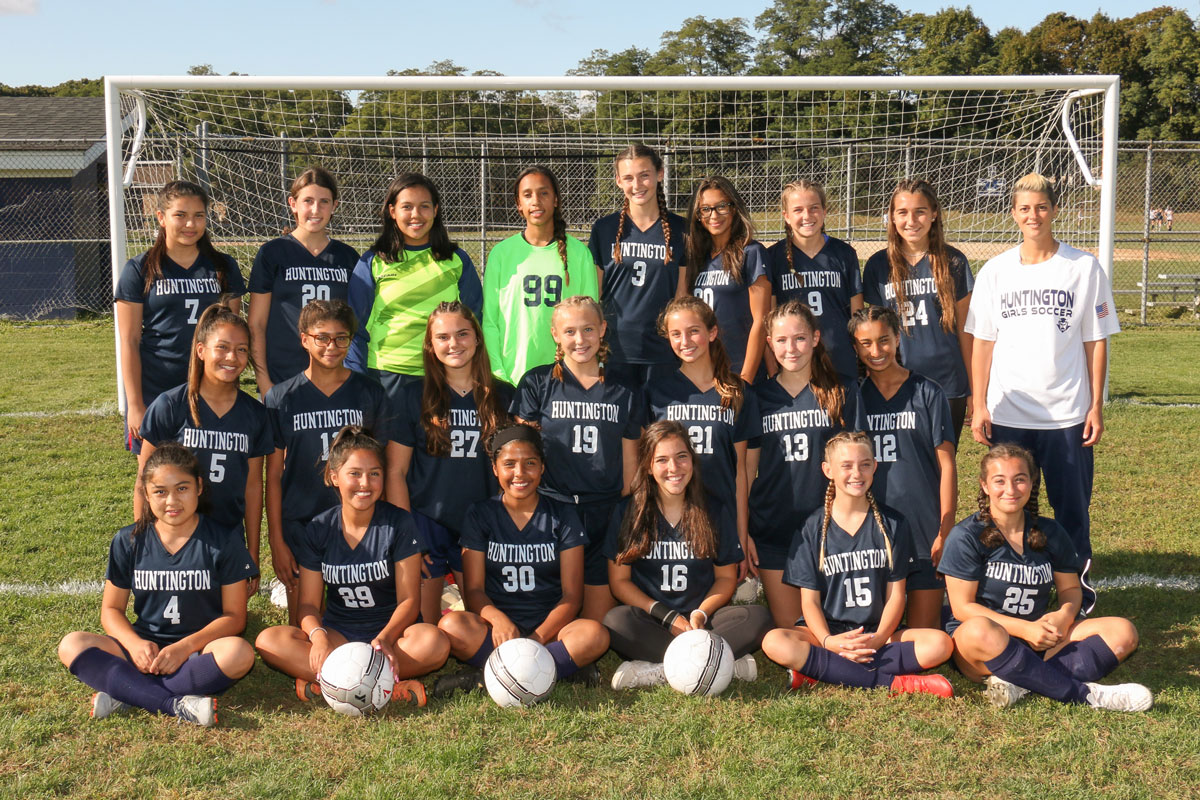 The Huntington JV girls' soccer team is enjoying a splendid season.