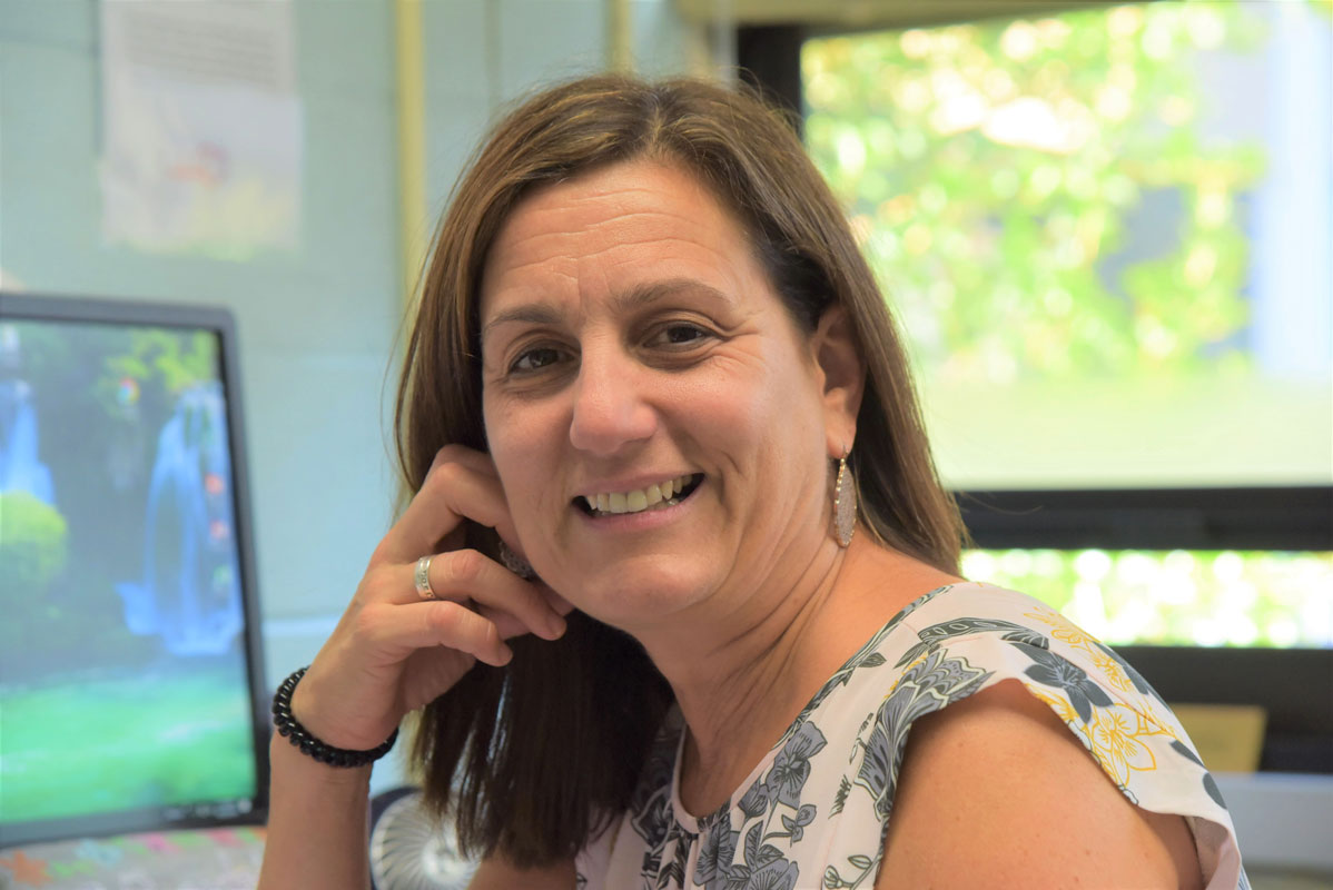 Finley Middle School's Mary DiBenedetto was honored by the New York State Association of School Psychologists.  