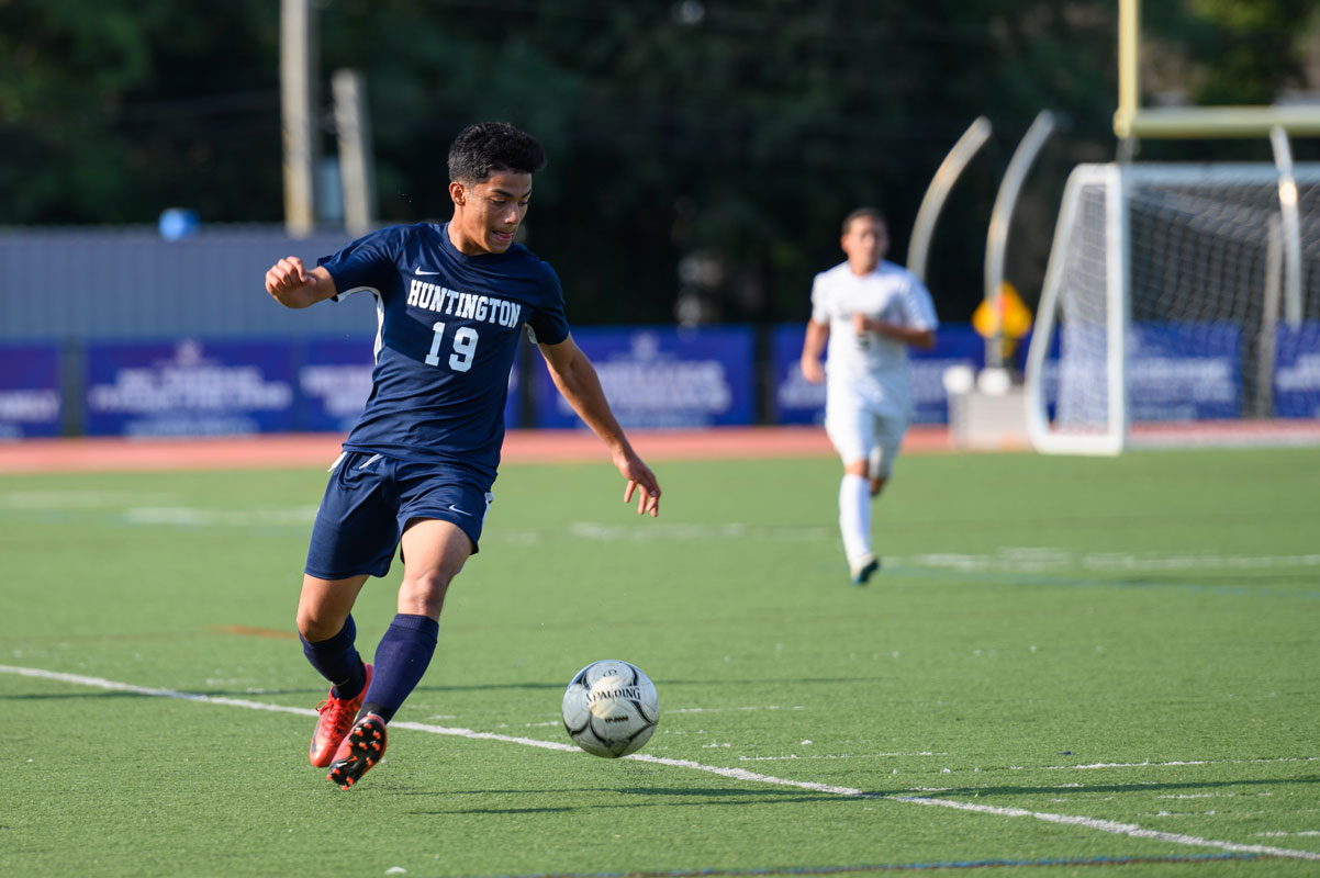Senior forward Carlos Reyes is an offensive powerhouse. (Darin Reed photo)