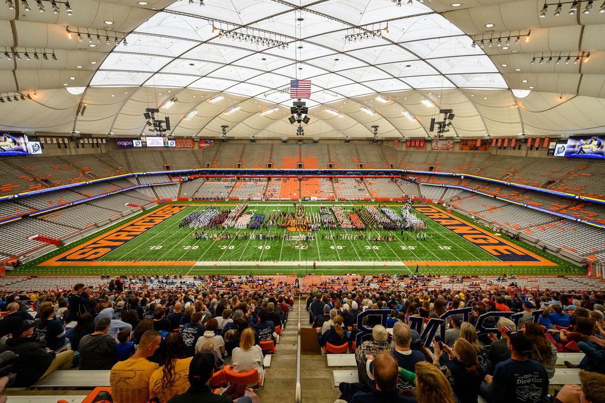 The state championships played out at the Syracuse Carrier Dome. (Darin Reed photo (2)