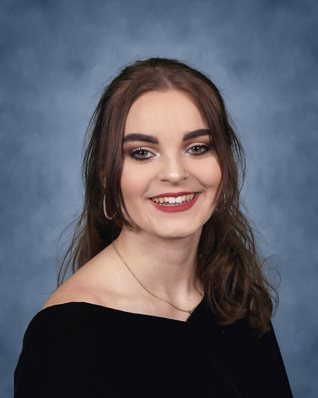 Huntington High School senior Bella Dentico.