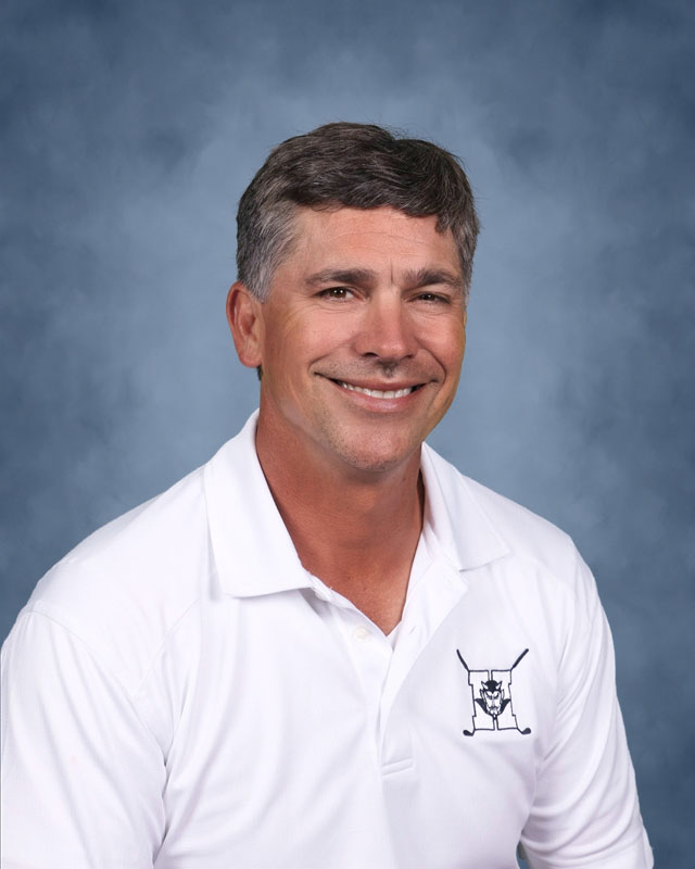Huntington varsity golf coach Michael Marinello.