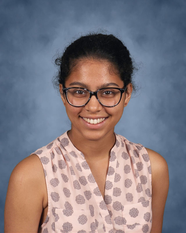 Huntington senior Diya Rai-Gersappe.