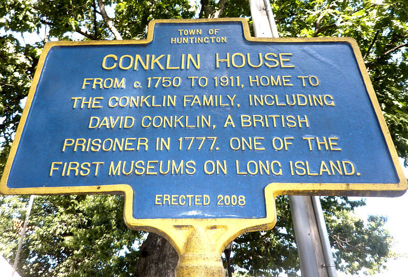 The Conklin House Museum provides insight into colonial life in the town.