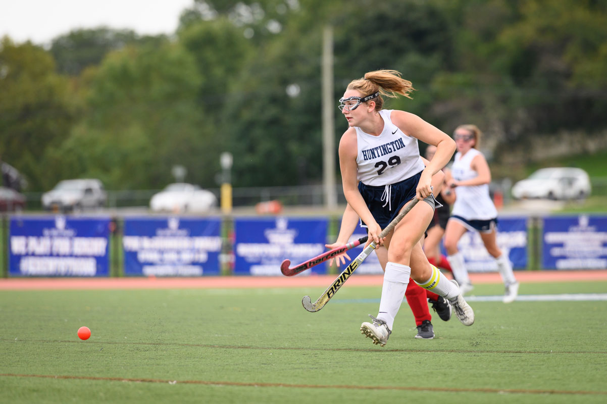 Holly Wright is a Huntington field hockey veteran. (Darin Reed photo)