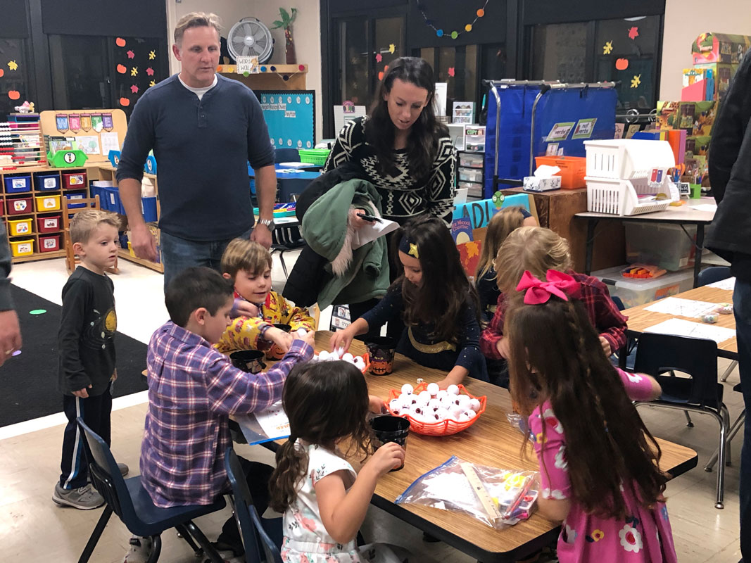 Southdown School's Math Night featured plenty of parents and excited kids 
