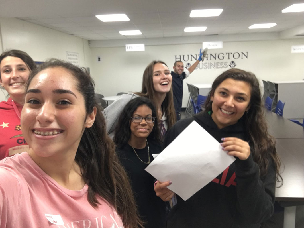 There were many smiling faces at AWOD's October training session 