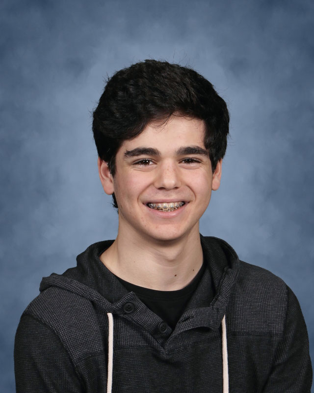 Huntington High School junior Gabriel Moskovitch.