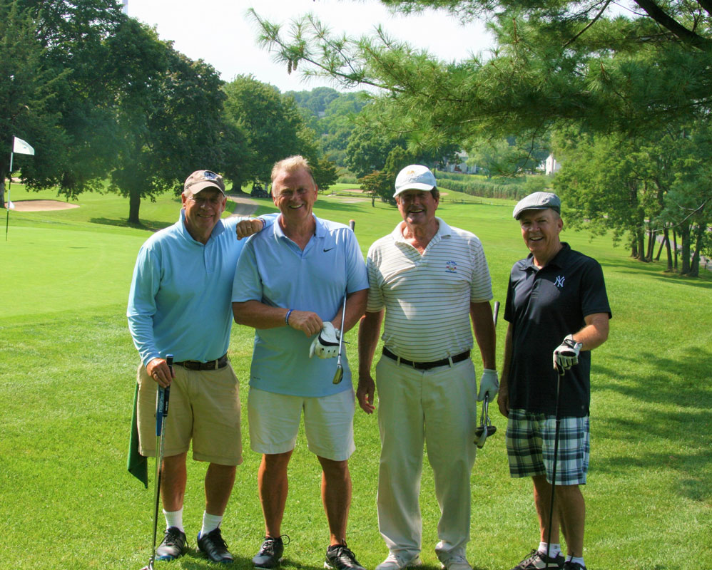 A good time was had by all who played in the Booster Club golf outing 