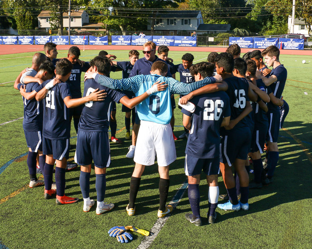 The Huntington boys' soccer team is one of Suffolk's best.