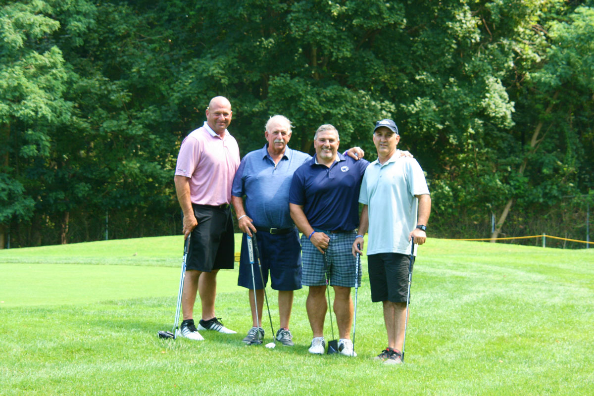 There were some big hitters at the Booster Club golf outing.