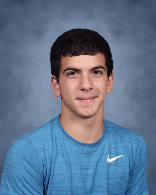 Huntington High School senior Luca Perna.