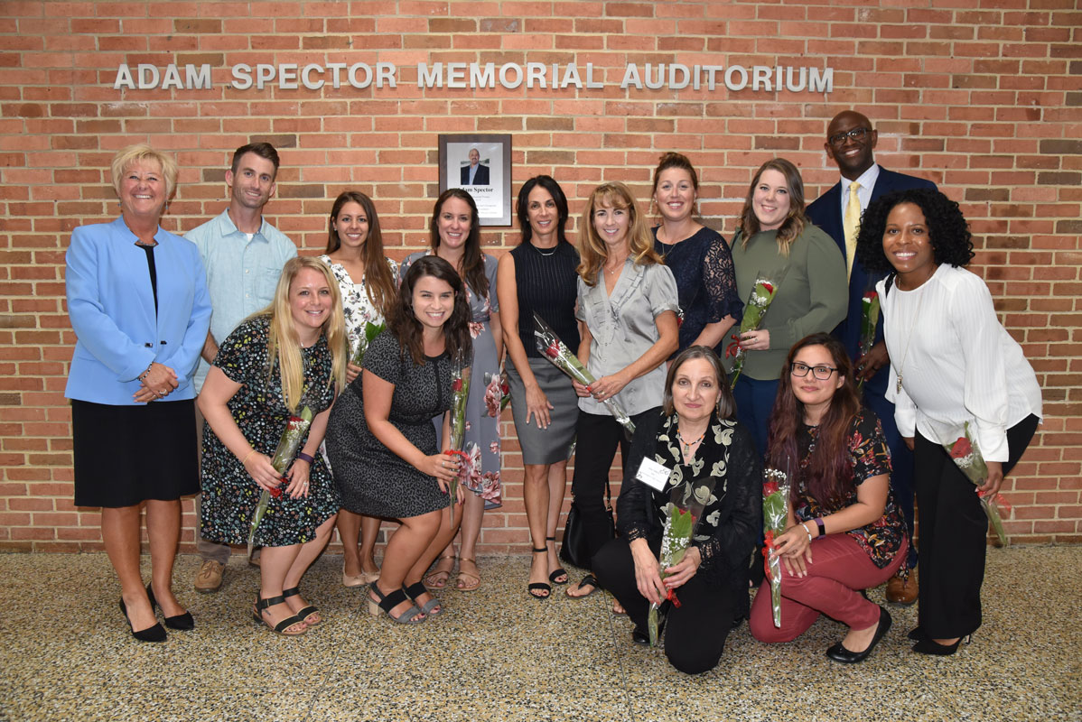 Huntington UFSD honored its latest set of tenure recepients earlier this week.  