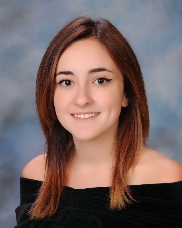  Hailey Treanor as a Huntington High School senior. 