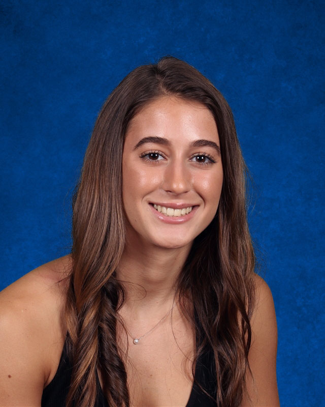  Huntington High School senior Steli Vlahos. 
