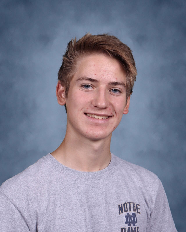 Huntington High School senior Andrew Knowles.
