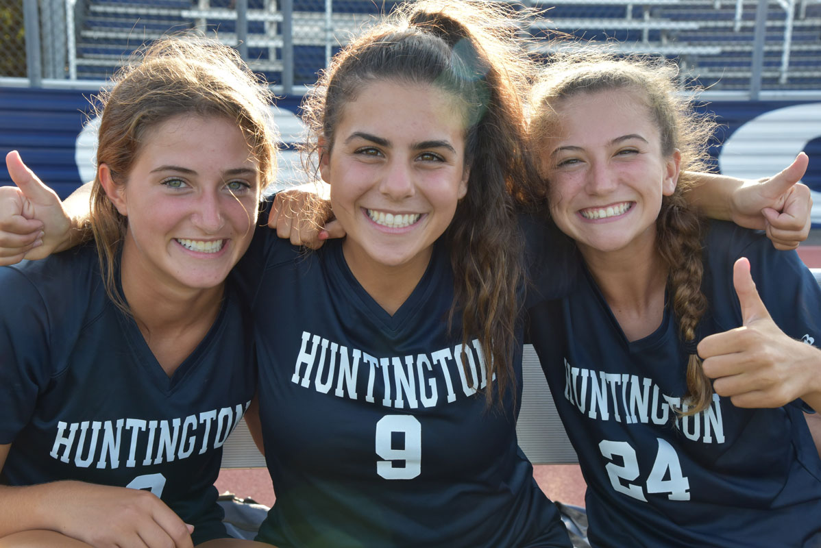 Every Huntington player is contributing to the soccer team's success.