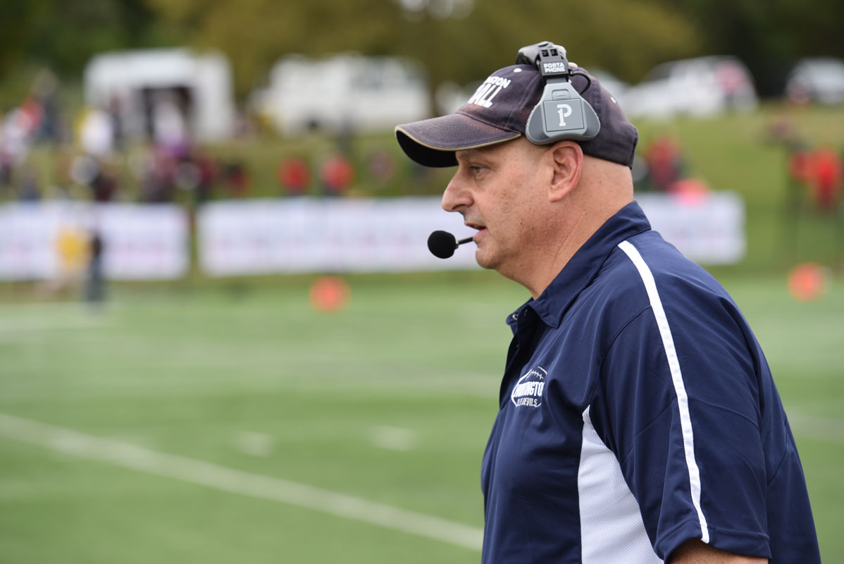Steve Muller is Huntington's winningest football coach.