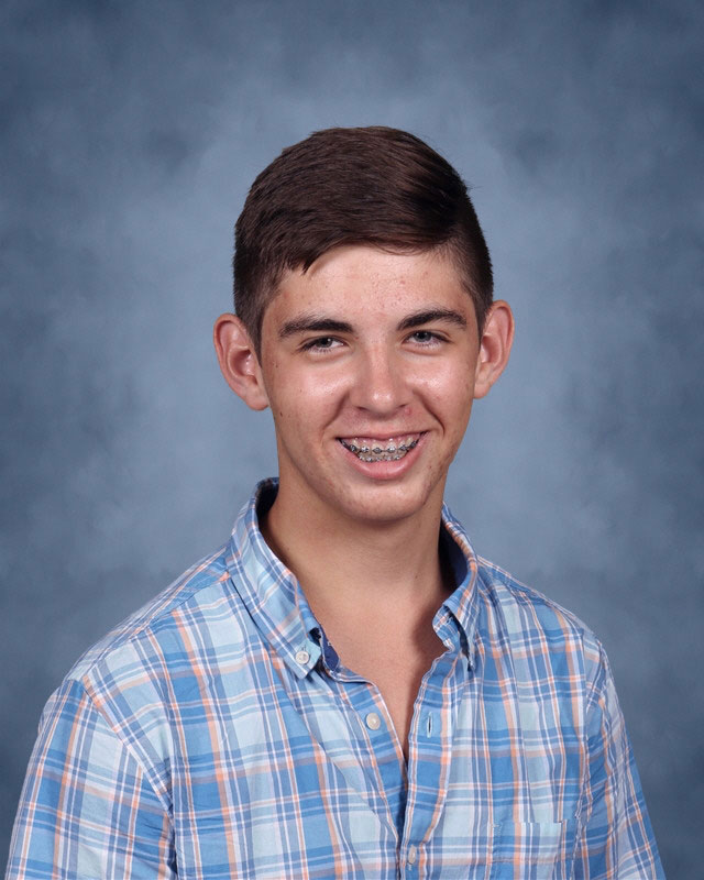 Huntington High School senior Matthew Gennarelli.
