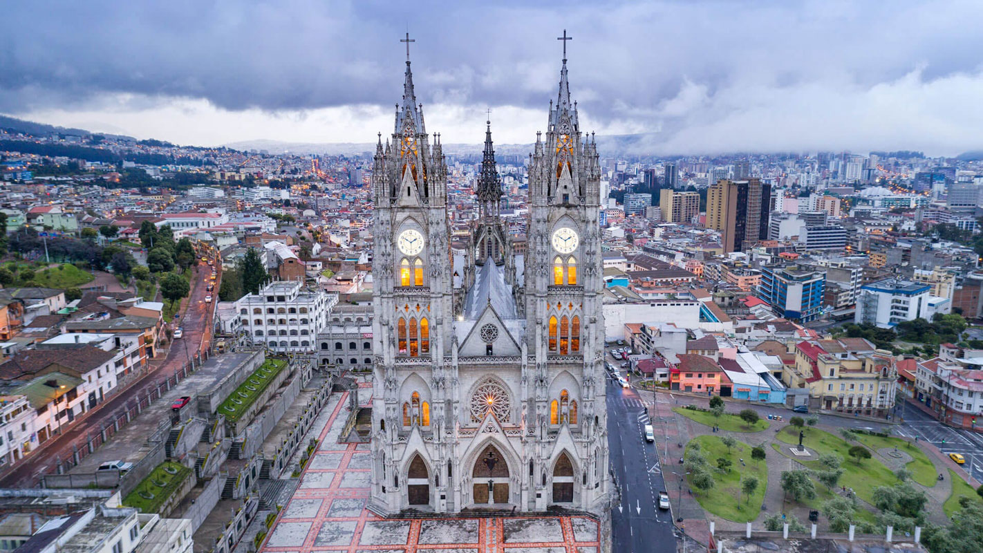 Quito in Ecuador is simply stunning in its beauty, architecture and history.