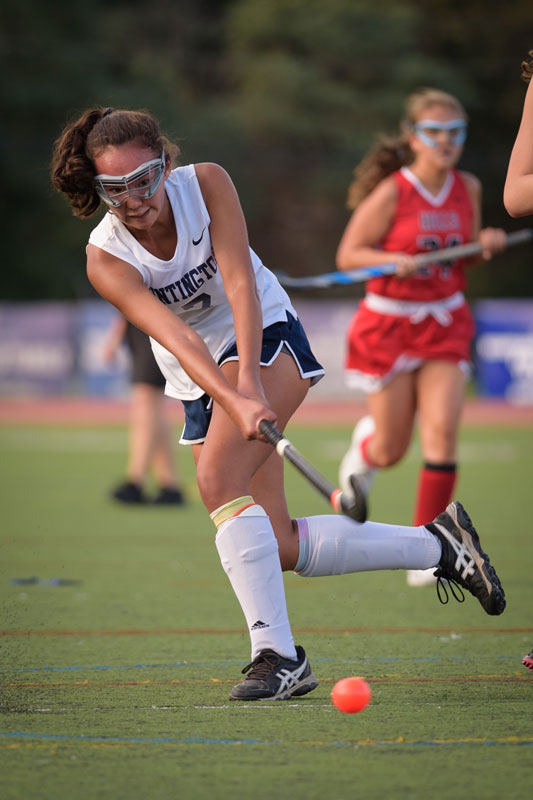 Huntington senior Anna Wickey will lead Huntington field hockey into action on Friday. (Darin Reed photo (3)