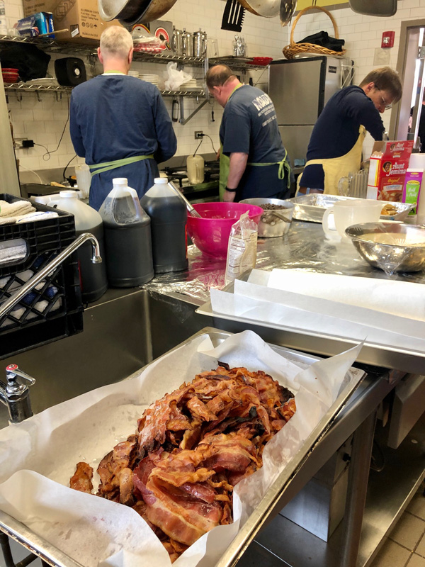 Twelfth pancake breakfast image