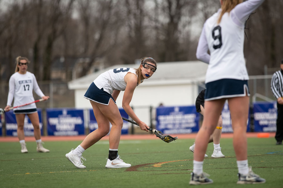 Abby Maichin has scored 150 goals for Huntington. (Darin Reed photo.)