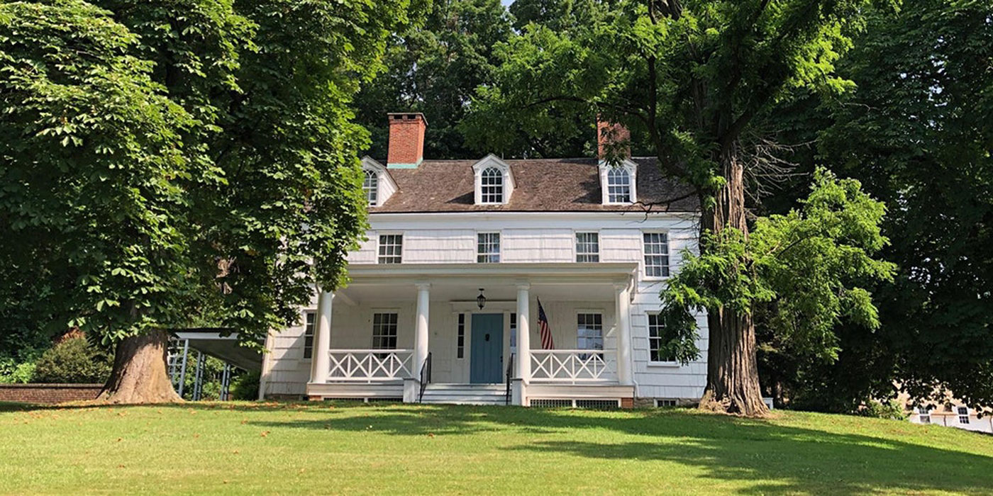 The Joseph Lloyd Manor where Jupiter Hammon was enslaved and did his writing. (Photo courtesy of Preservation Long Island.