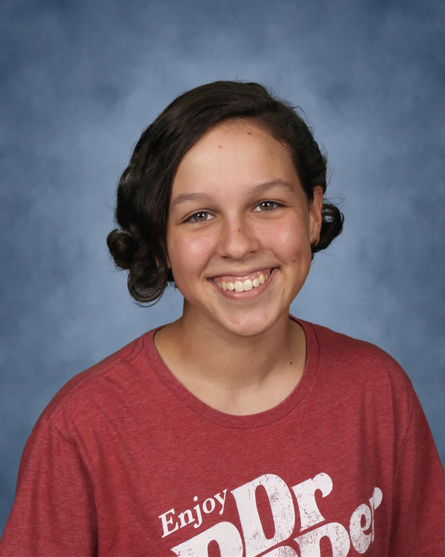 Huntington freshman Sophie Bradford.