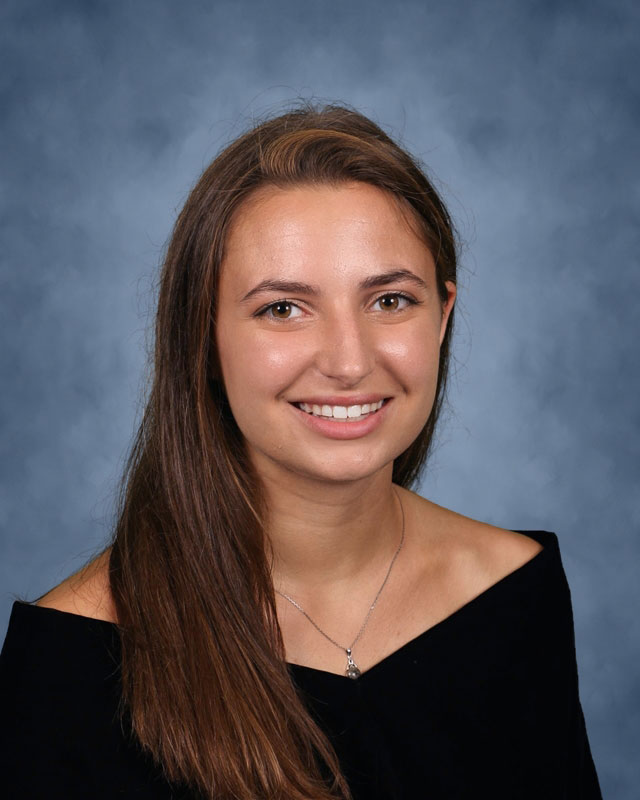 Huntington High School senior Brooke Biernacki