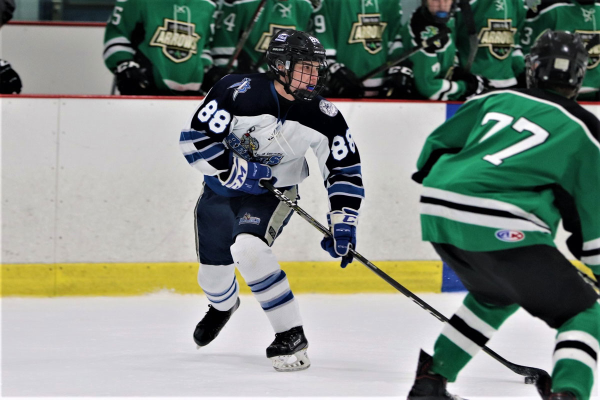 Ryan Williams (No. 88) can do it all on the ice 