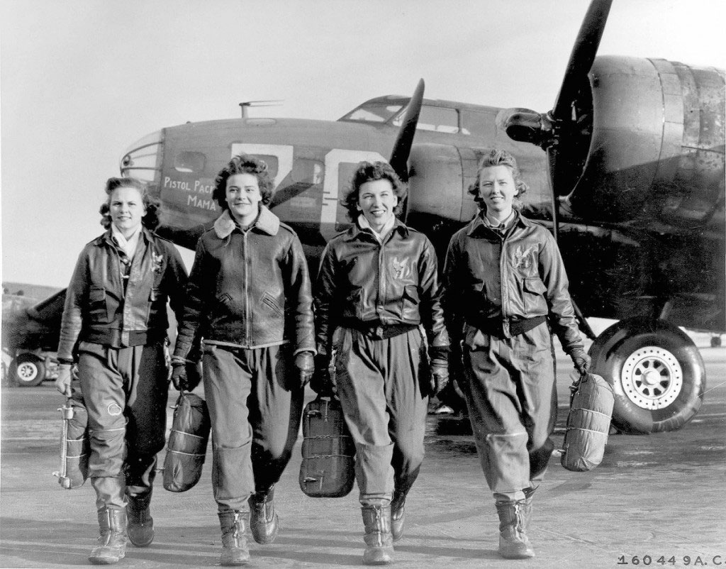 Allison Quinn studied Women Airforce Service Pilots in World War II. 