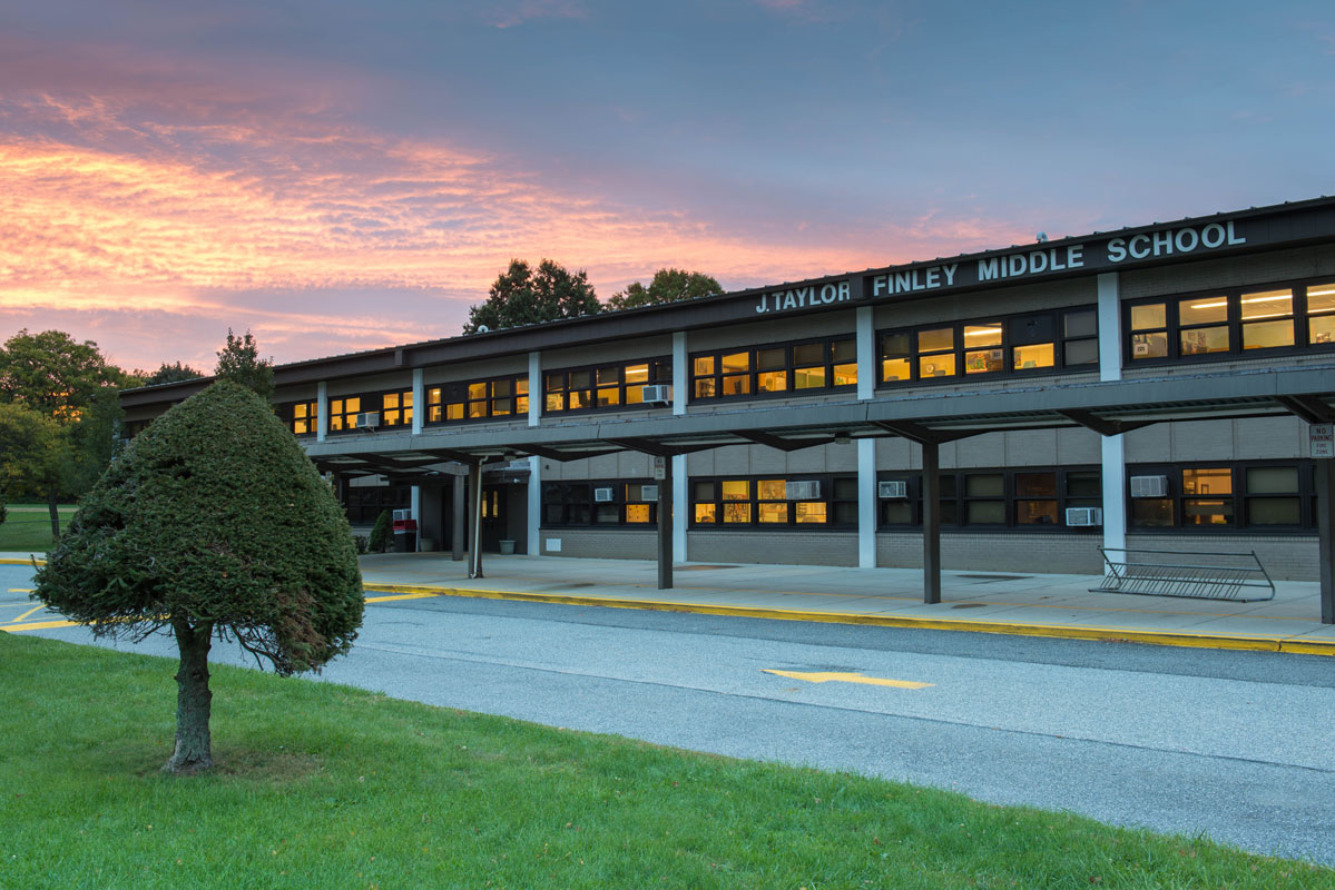 J. Taylor Finley Middle School is preparing to reopen for classes to begin the 2020-21 school year. (Darin Reed photo)