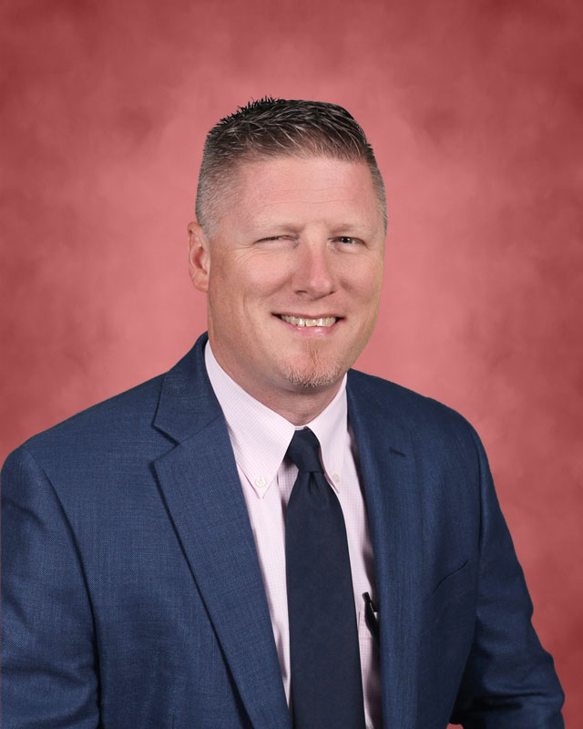 Huntington High School Principal Brenden Cusack.