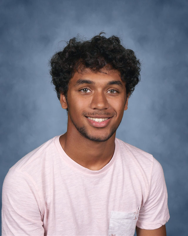  Isaiah James is the president of Huntington High School's student government. 